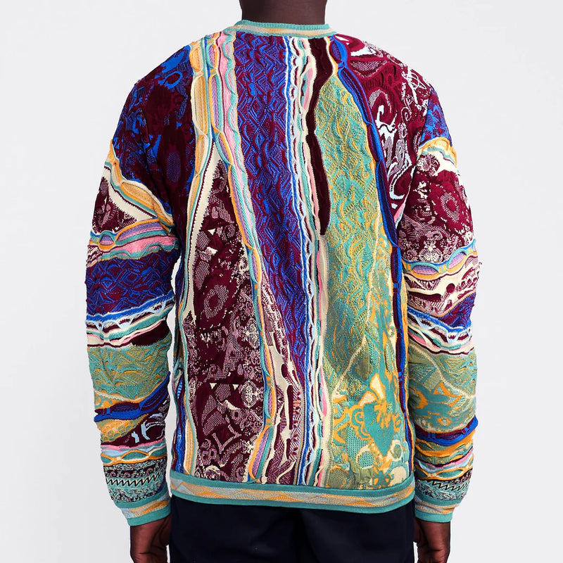Coogi australia (Multi-color southport crewneck sweater)