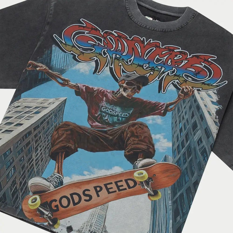 Godspeed Ollie T-shirt Grey Wash