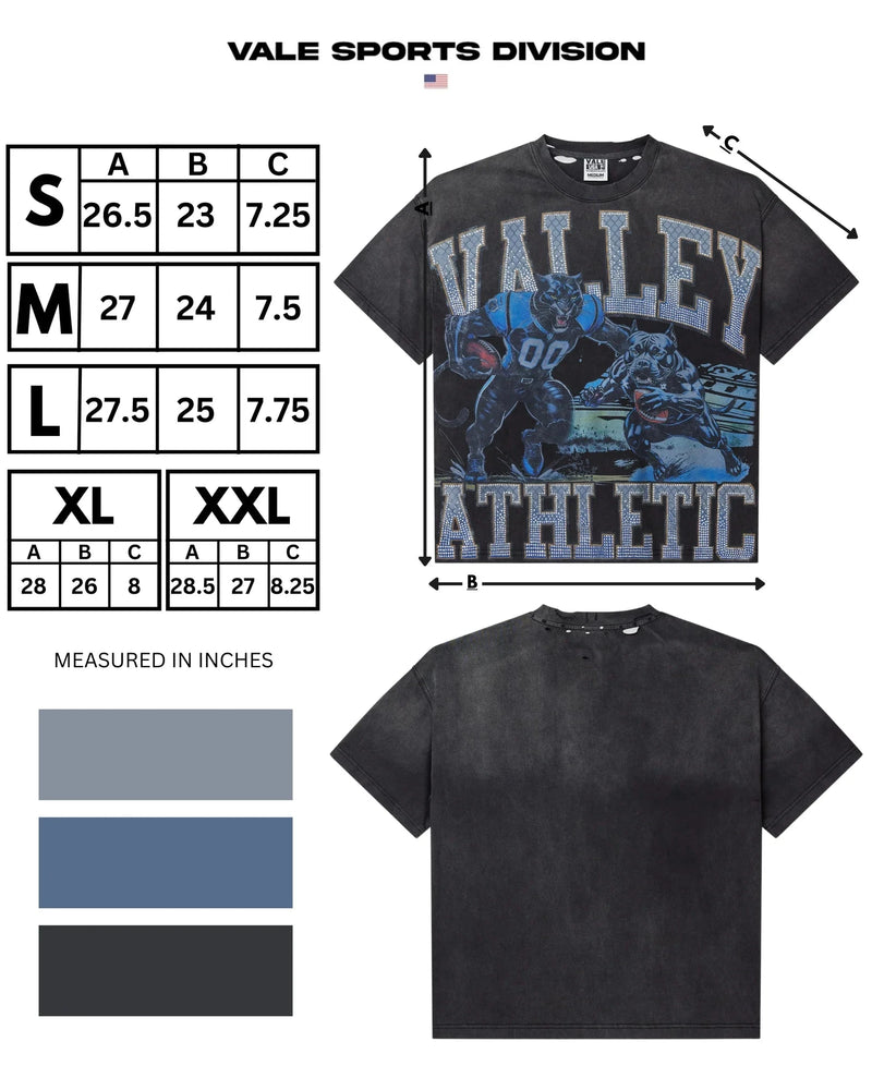 Vale Forever Wraith Bling T-Shirt Black