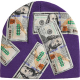 Supreme Money Beanie Purple