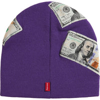 Supreme Money Beanie Purple
