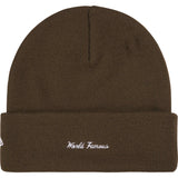 Supreme / New Era Action Beanie Brown