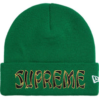Supreme / New Era Action Beanie Green