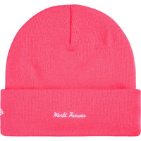 Supreme / New Era Action Beanie Pink