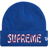 Supreme / New Era Action Beanie Royal Blue