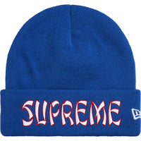 Supreme / New Era Action Beanie Royal Blue