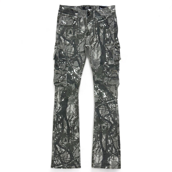 Kindred (Men’s Green Stone Camo cargo Stacked Jean)