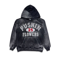 Pushin Flowers PF 25 Rhinestone Hoodie Black