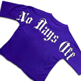 Focus Men's Rise & Grind Crop Tee – Purple