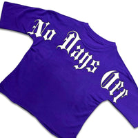 Focus Men's Rise & Grind Crop Tee – Purple