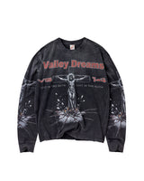Vale Forever Concrete Cross L/S Tee Black