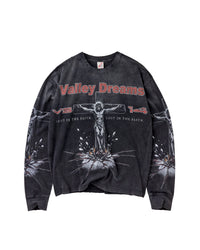 Vale Forever Concrete Cross L/S Tee Black
