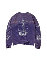 Vale Forever Concrete Cross L/S Tee Blue
