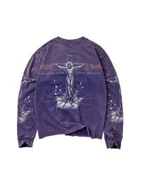 Vale Forever Concrete Cross L/S Tee Blue