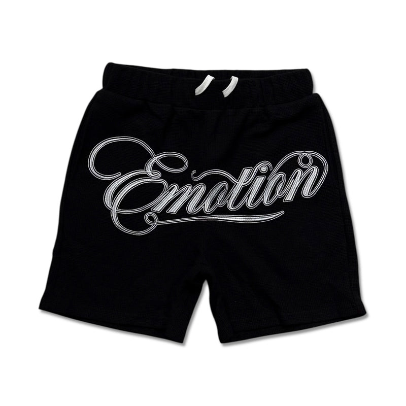 Mixed Emotion Signature Short set Black