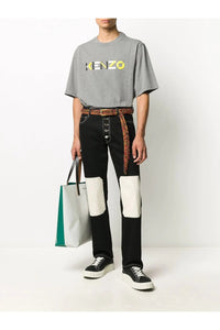 Kenzo Multico Logo T-Shirt - Grey (K42 P 206) | Men’s Tee