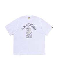 Bape Hand Drawn Outline Collage tee White