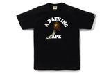 Bape Men’s Japanese Wind Chimes College Tee Black