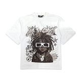 G west Men's Urban Genesis Tee White/Cave stone