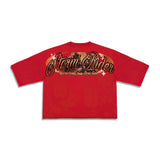 Roku Studio Strom Rider cropped tee Red