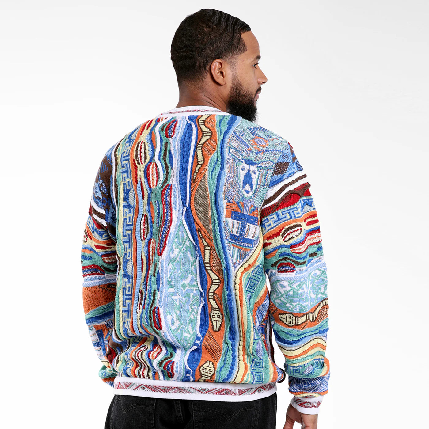 Coogi Australia Crewneck Sweater Darwin Multi