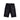 Focus Crystal Rhinestone Denim Shorts Black Wash