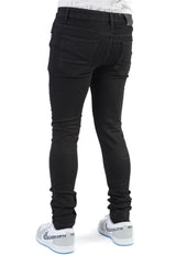 Premium disaster Men's classic ultra stretch jean - Jet black