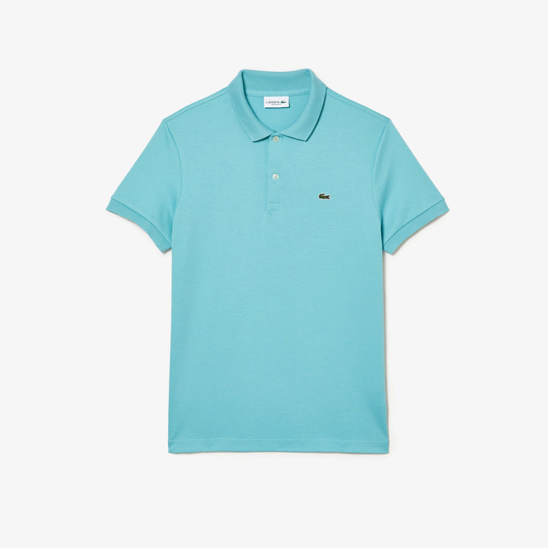 Lacoste (Men's turquoise regular fit ultra soft cotton jersey polo)