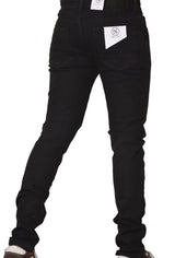 Dnm Story Men's Botton Rips jeans Black