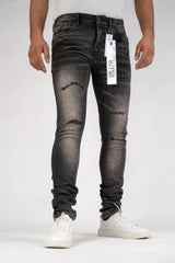 Premium Disaster Men's classic ultra stretch denim jean tint black