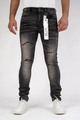 Premium Disaster Men's classic ultra stretch denim jean tint black