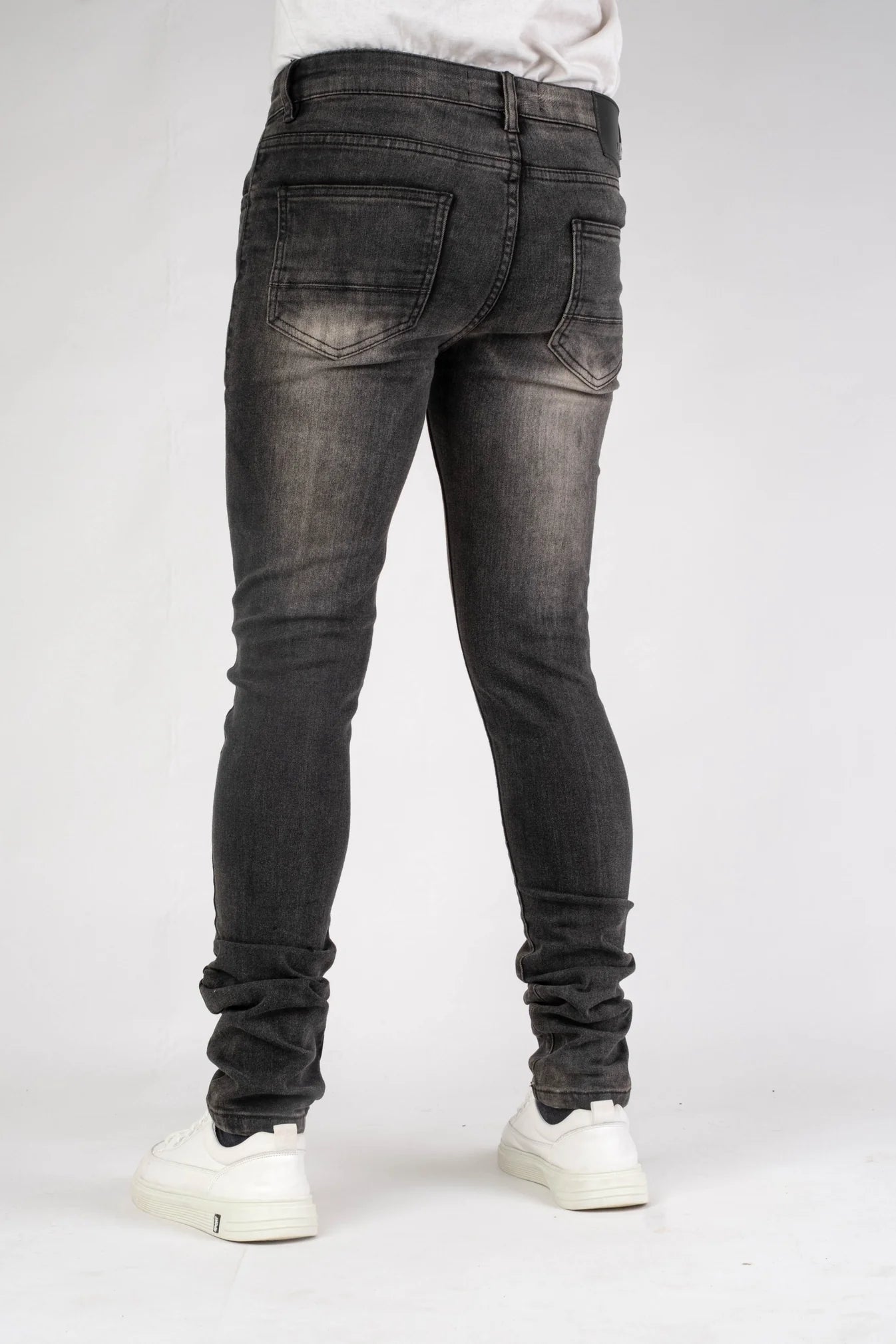 Premium Disaster Men's classic ultra stretch denim jean tint black