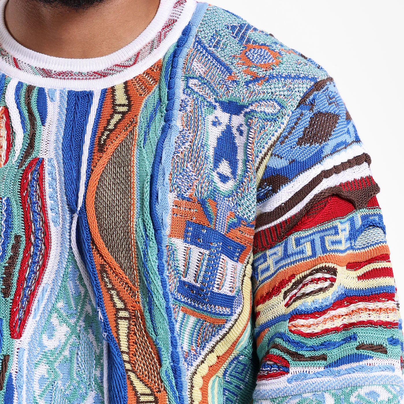Coogi Australia Crewneck Sweater Darwin Multi