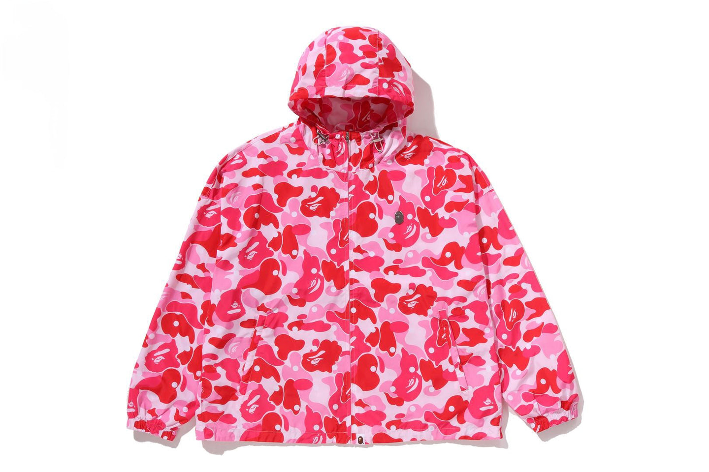 Bape Men’s ABC Dot Hooded Jacket Pink