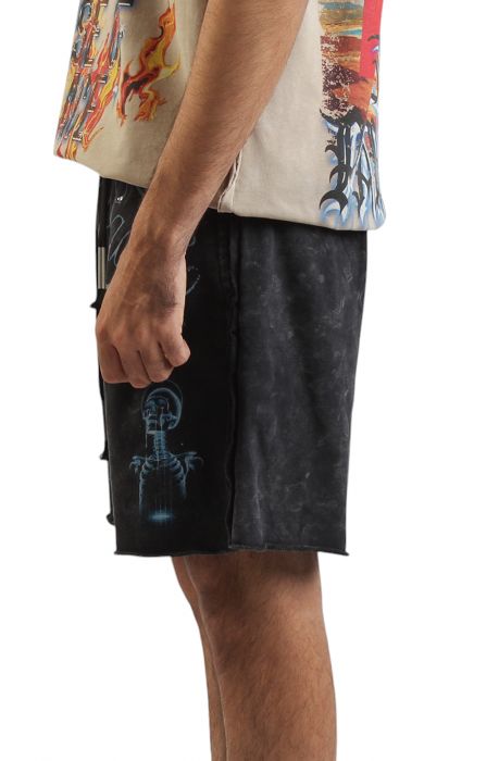 First Row Men’s Lost Paradiso Shorts Black/Blue