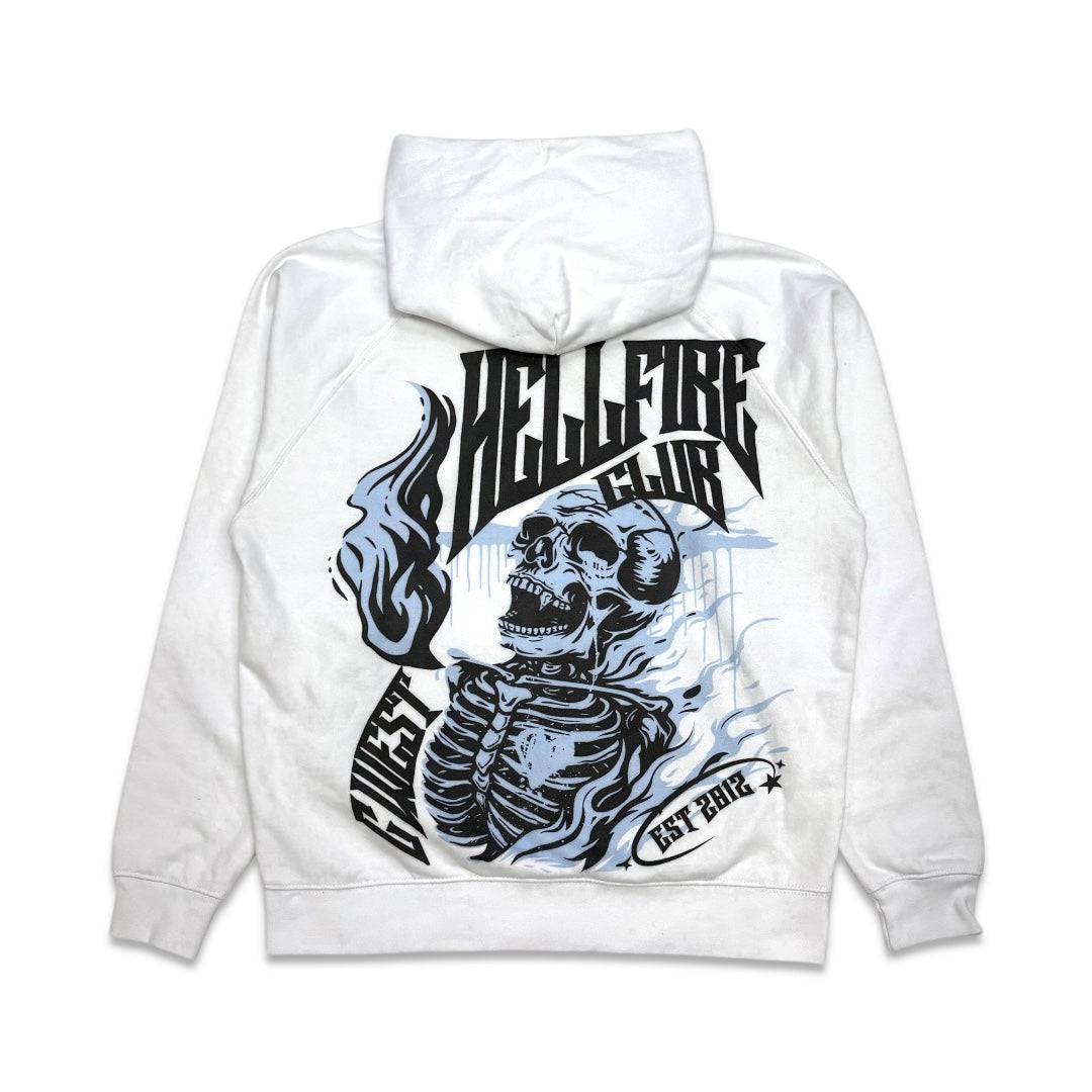 G west Men's protect your soul hoodie white