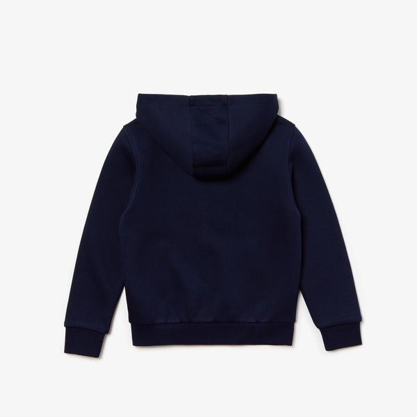 Lacoste (kids navy sport fleece hoodie)