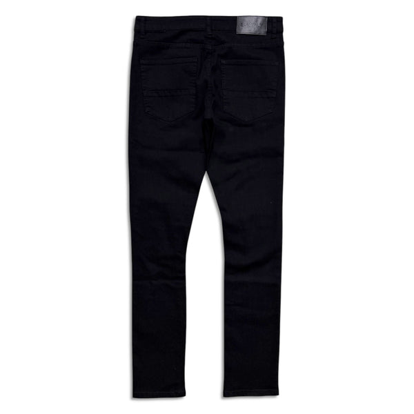 Supply Men's Distressed Skinny Jeans - Jet Black