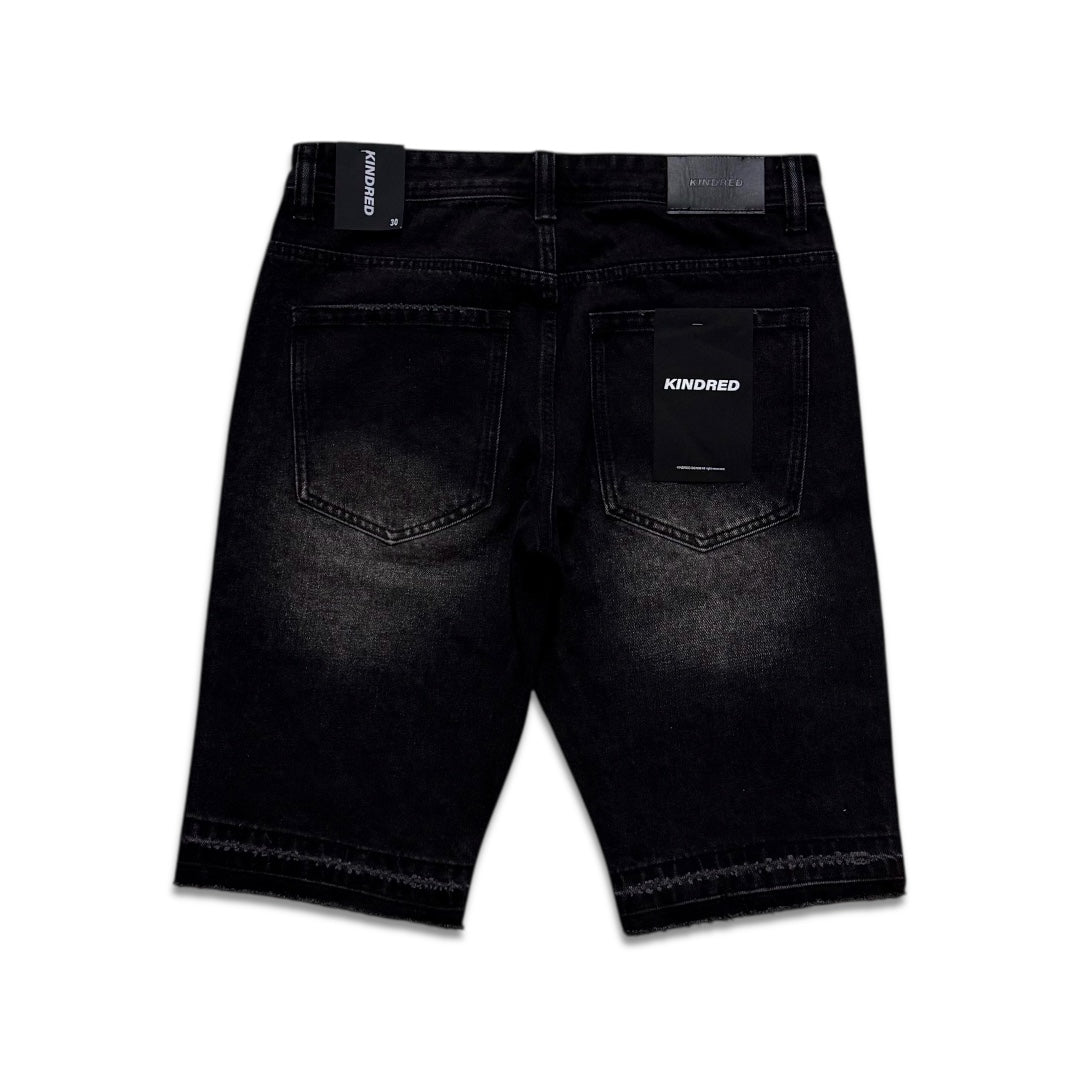 Kindred Men’s Rhinstone denim short Black