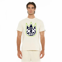 Cult of individuality Crew Neck Logo Tee in Winter White