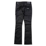 Kindred Men’s Rhinestone Stacked Jeans Coated Black