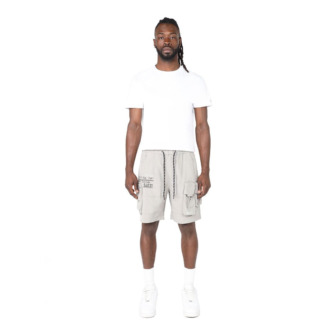 Smoke Rise Utility cargo short - light grey