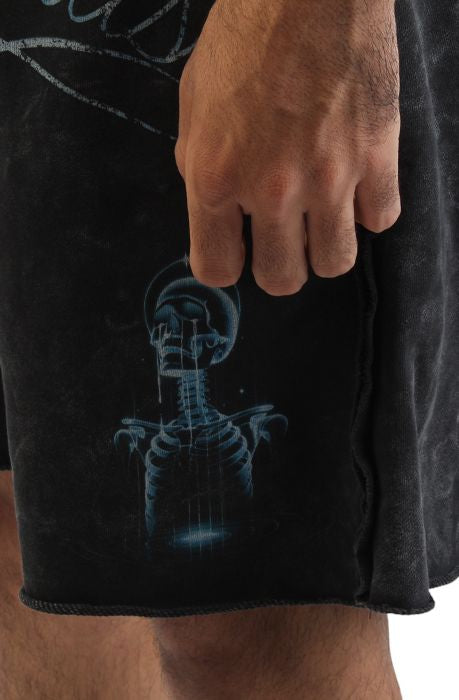 First Row Men’s Lost Paradiso Shorts Black/Blue