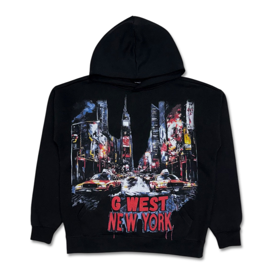 G west Men's sin city hoodie black