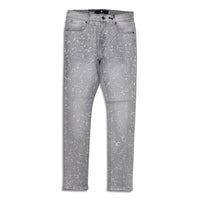 Focus Denim Men's Rhinestone Jeans - light Grey