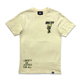 Denimicity Men’s Liberty Drowning Tee Beige