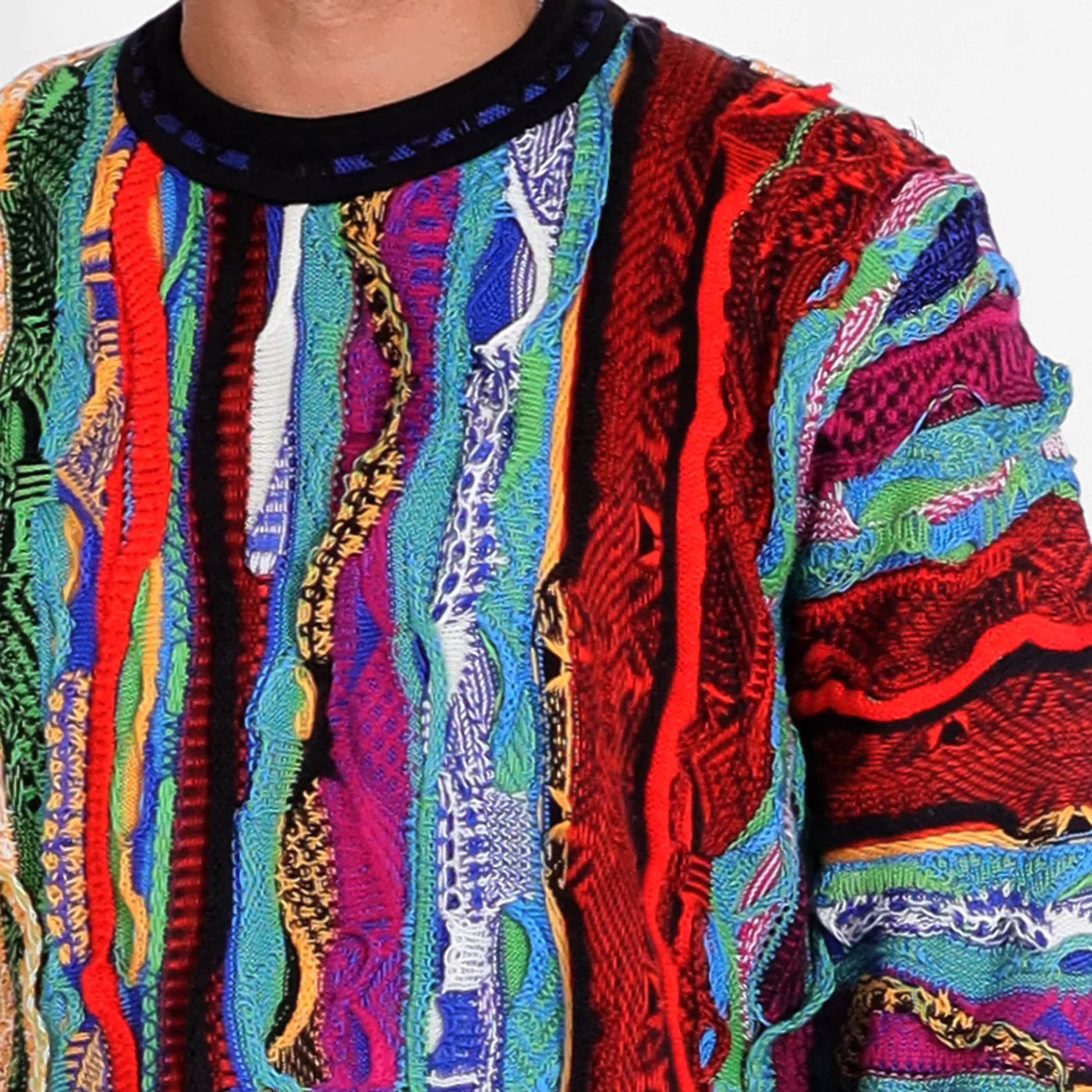 Coogi Australia Brisbane Crewneck Sweater Multi – VIP Clothing Stores Coogi Australia Brisbane Crewneck Sweater Multi – VIP Clothing Stores