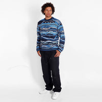Coogi Australia Crewneck Sweater Robina Blues Multi