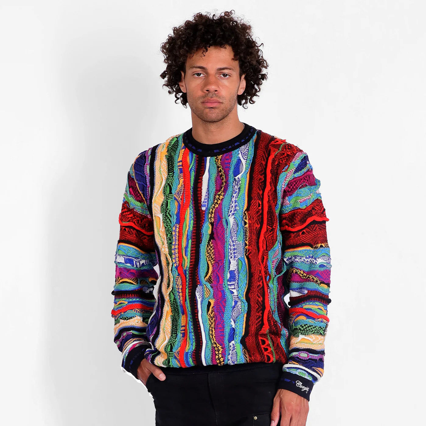Coogi Australia Brisbane Crewneck Sweater Multi