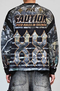 First Row Caution XX sport Long Sleeve Jersey Black